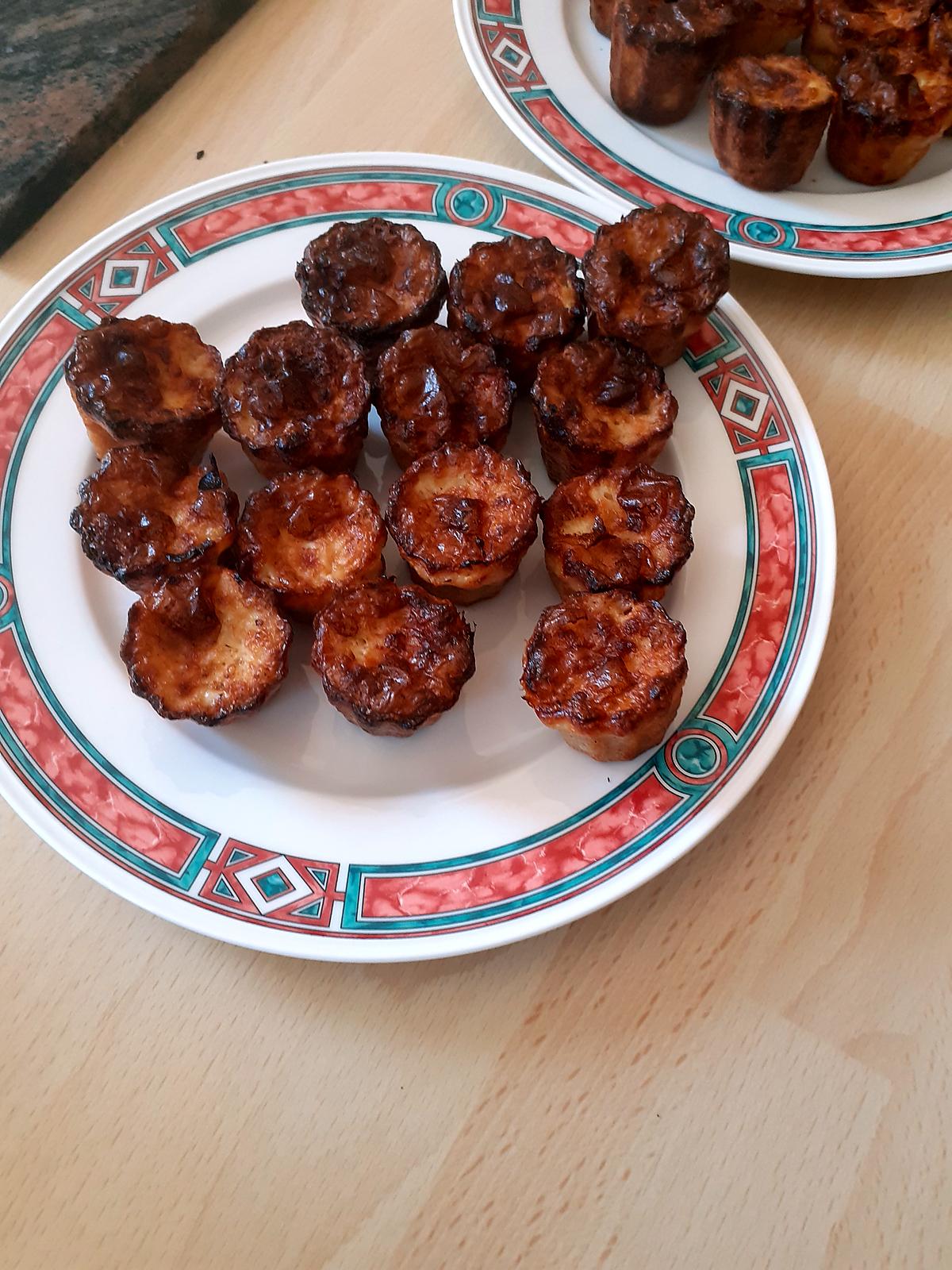 recette Petits cannelés au saumon fumé