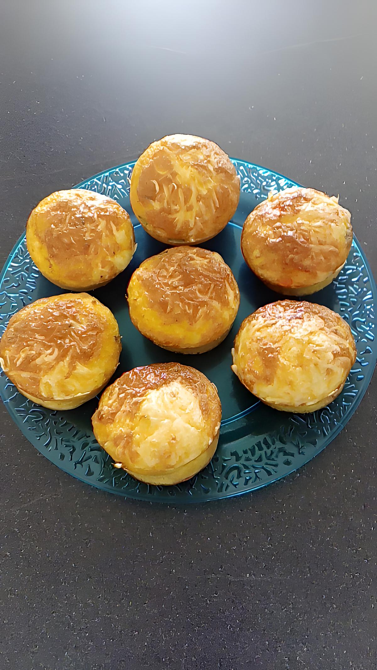 recette muffins façon omelette poivron poulet