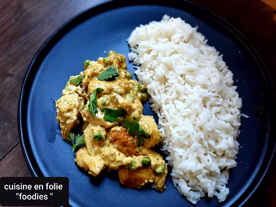 recette Poulet biryani à ma façon (un plat en 15 minutes !..)