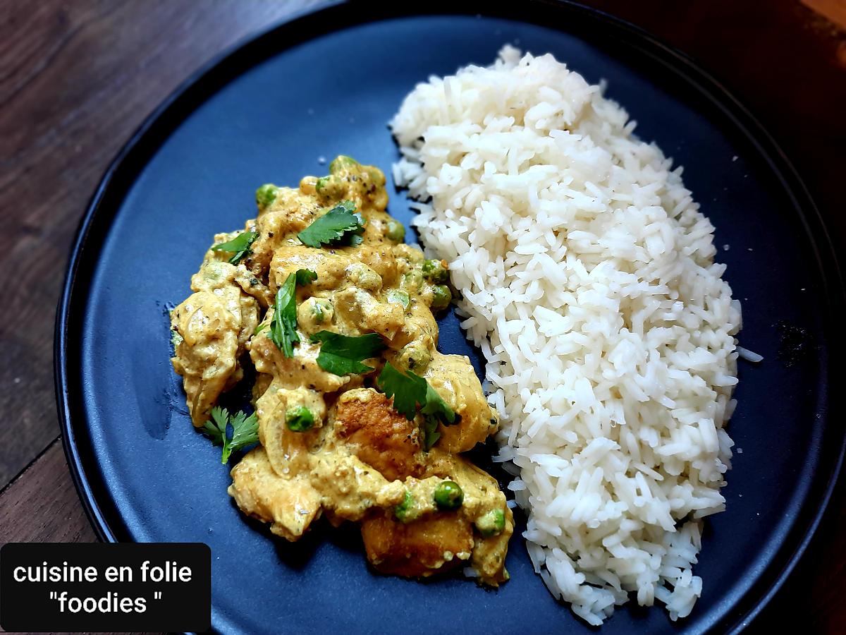 recette Poulet biryani à ma façon  (un plat en 15 minutes !..)