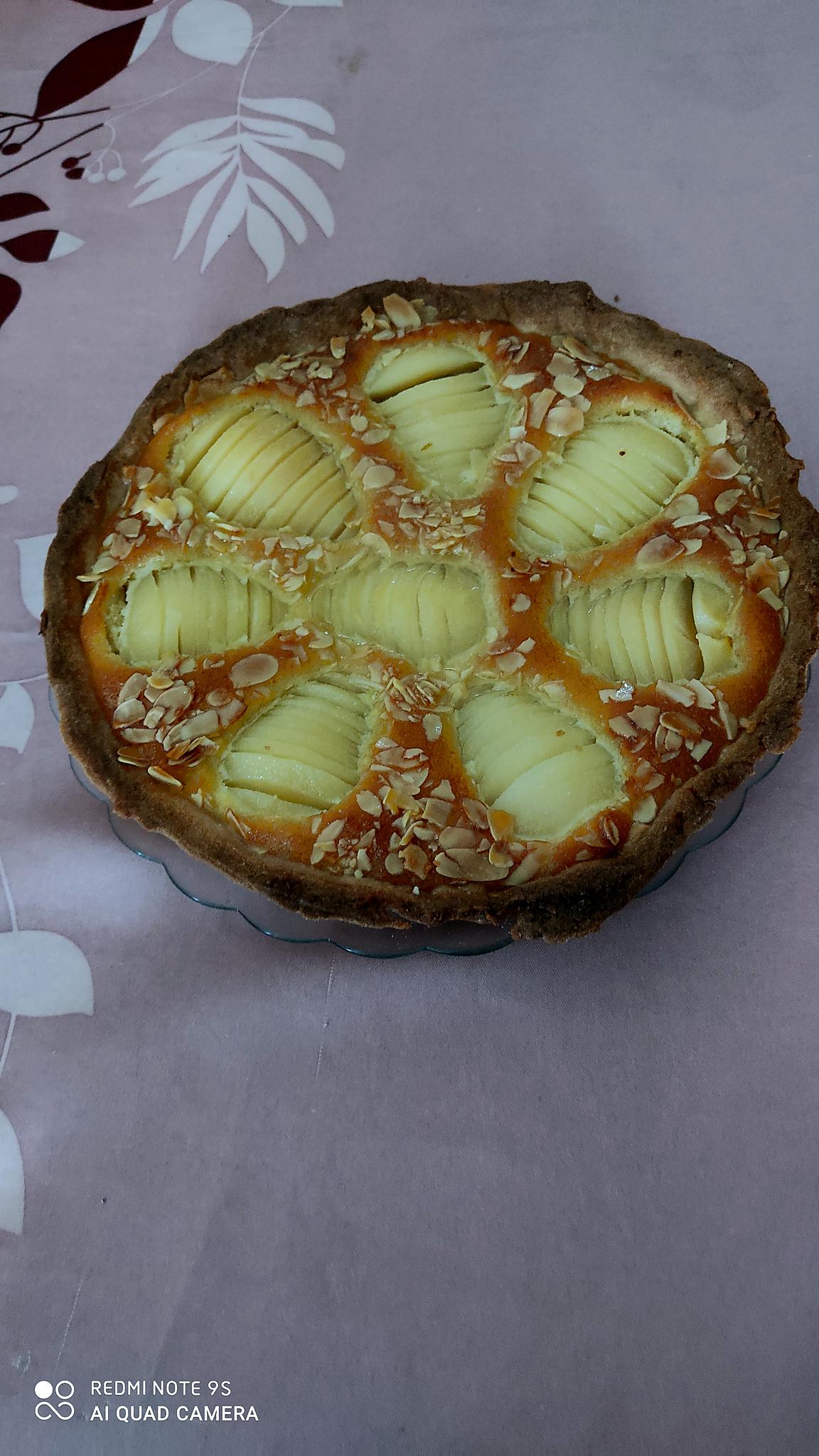 recette Tarte bourdaloue