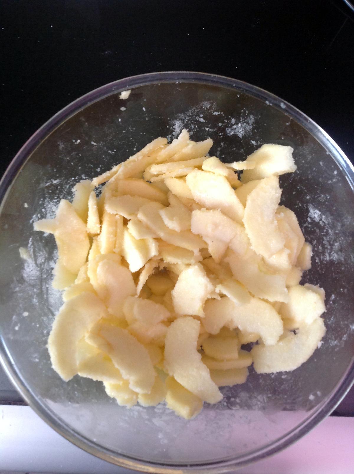 recette Tarte aux pommes au gingembre
