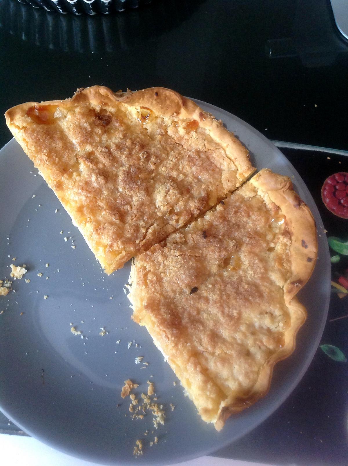 recette Tarte aux pommes au gingembre