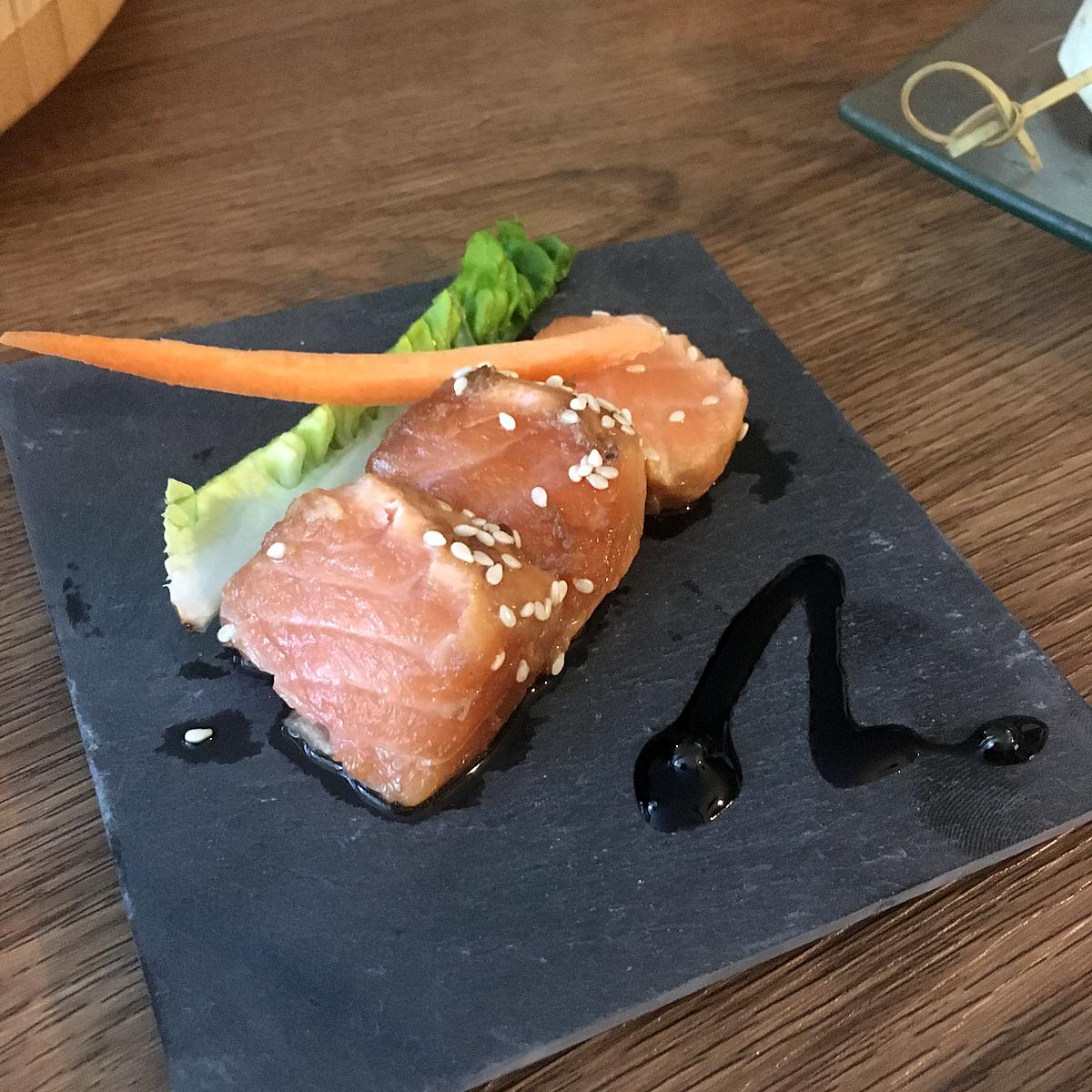 recette Tataki de saumon