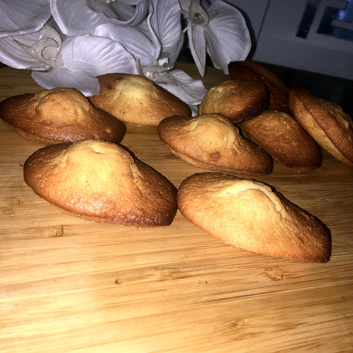 recette Madeleines