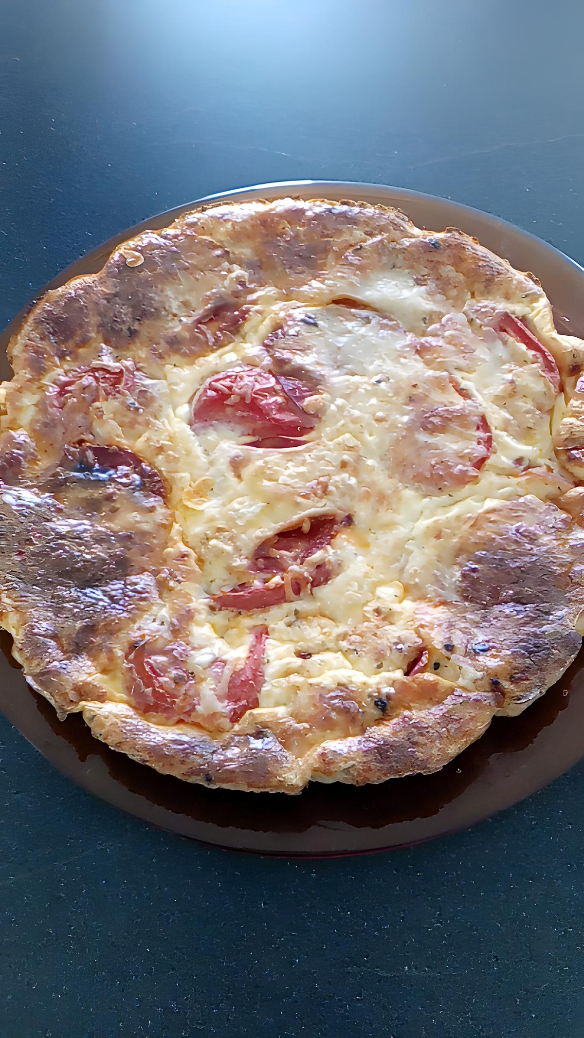 recette quiche sans pate tomates chorizo