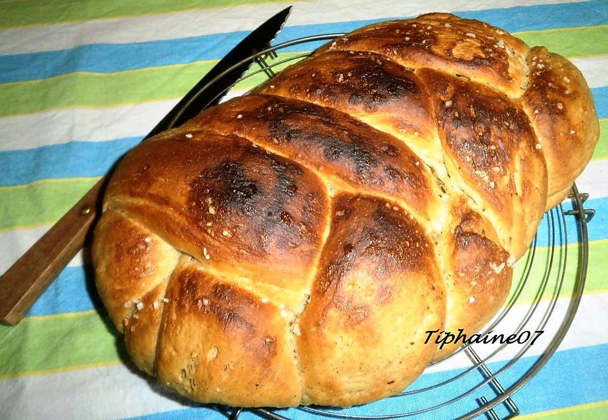 recette Pain brioché anis au levain et farine complète