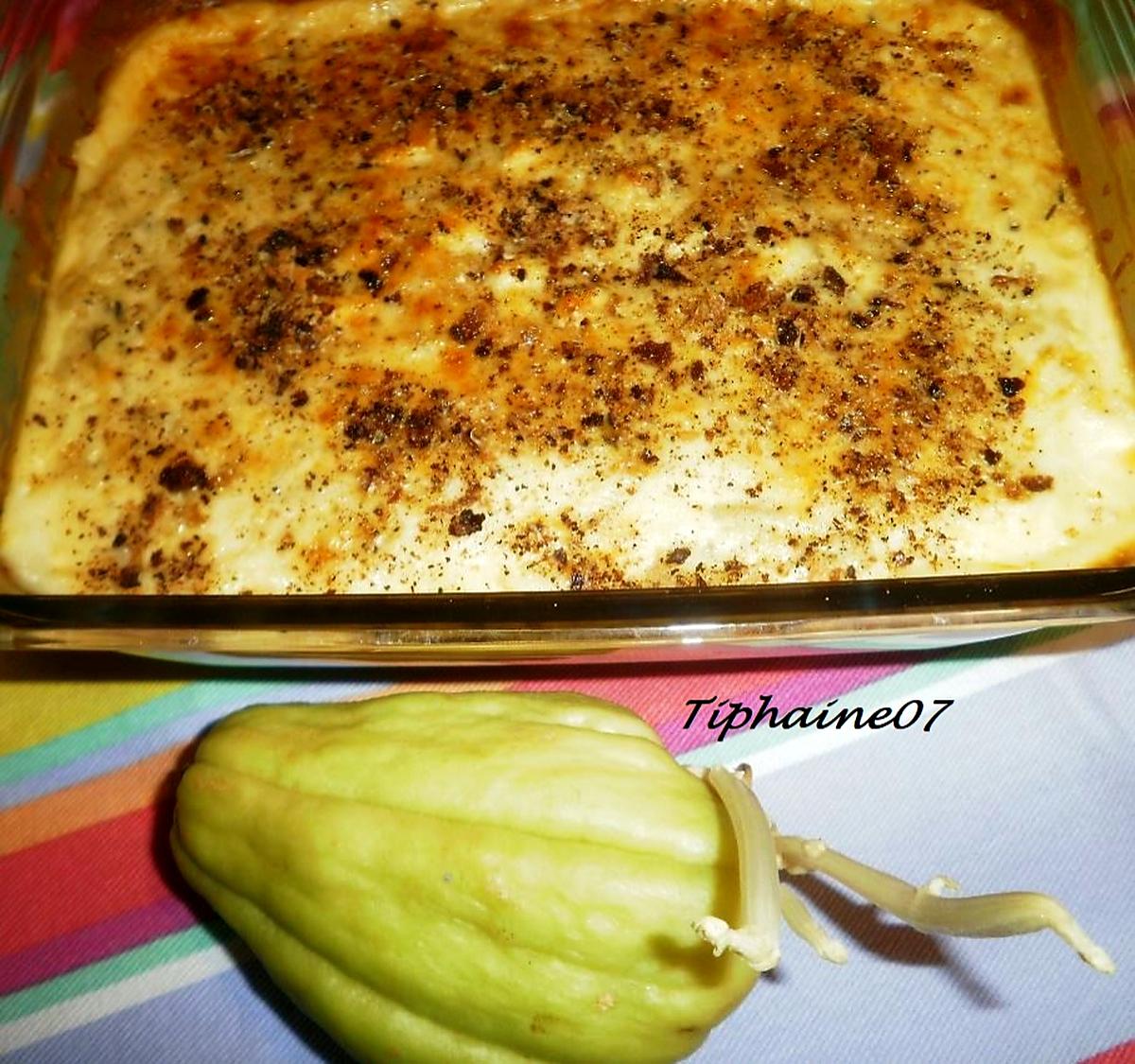 recette Mon chou gratin de chouchou