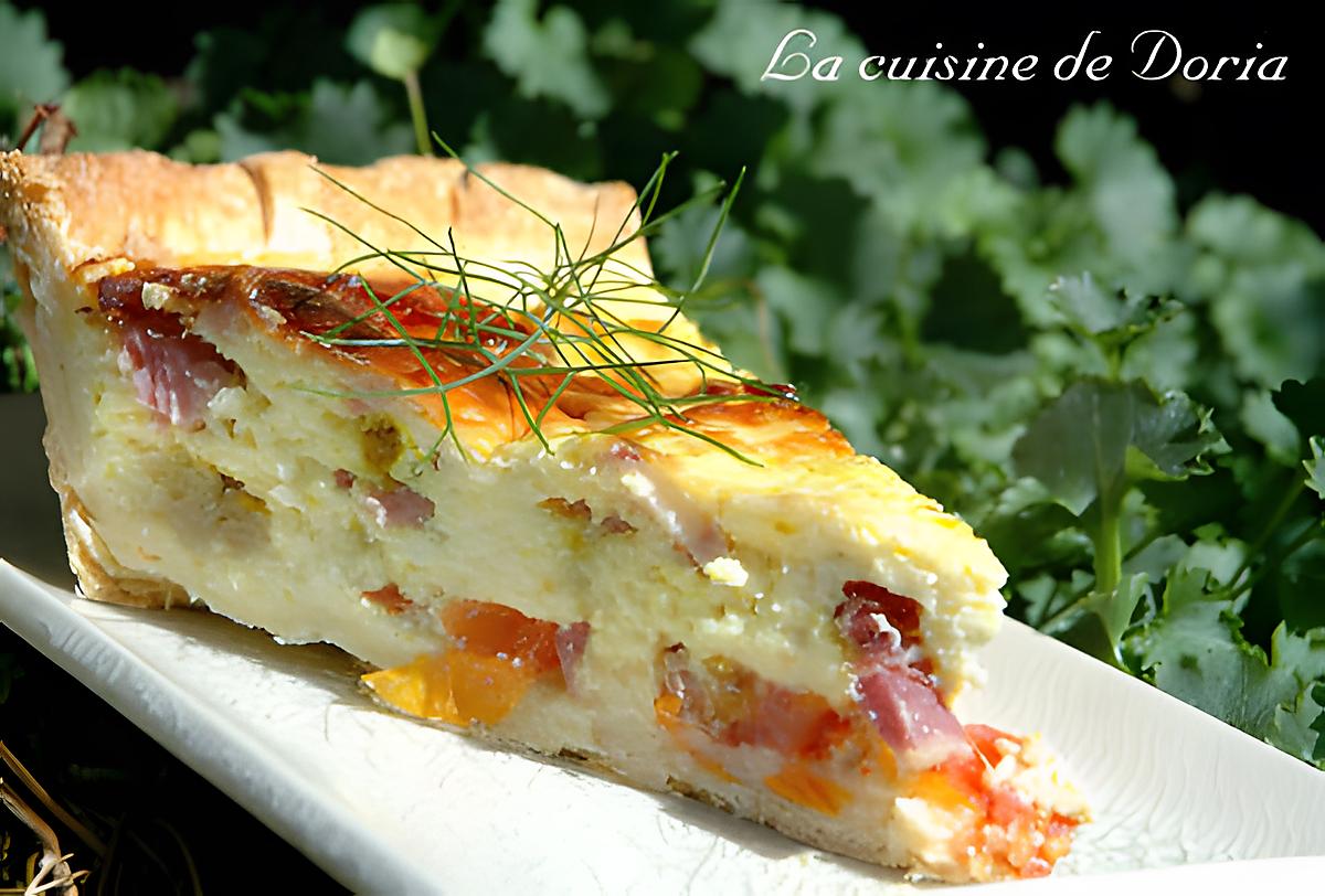 recette Quiche aux tomates cerises et ricotta