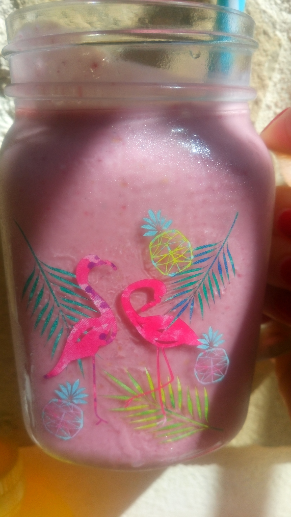 recette Smoothie framboise lait de coco