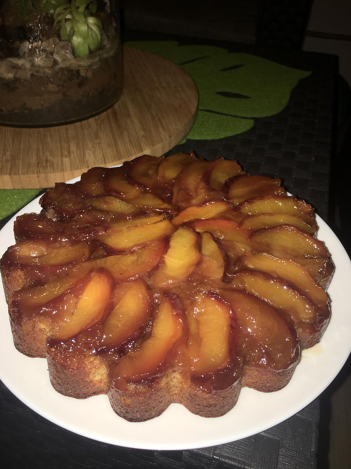 recette Gâteau renverser au Brugnons