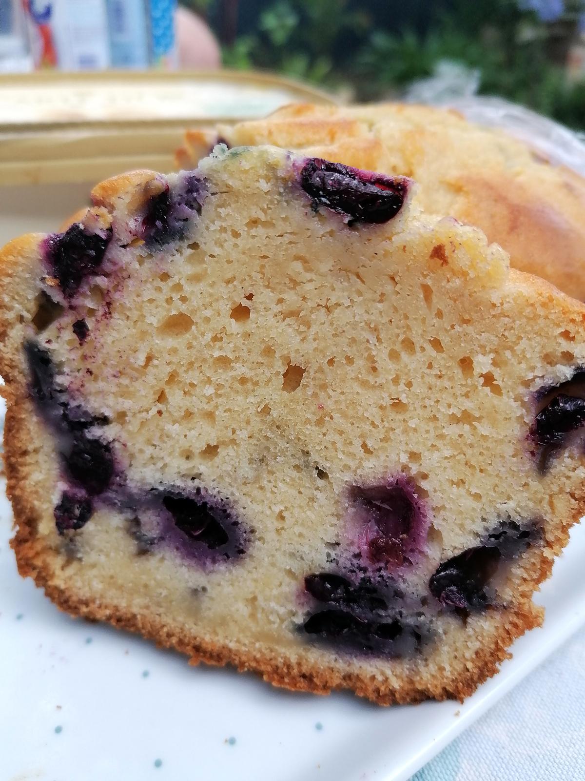 recette Cake aux myrtilles