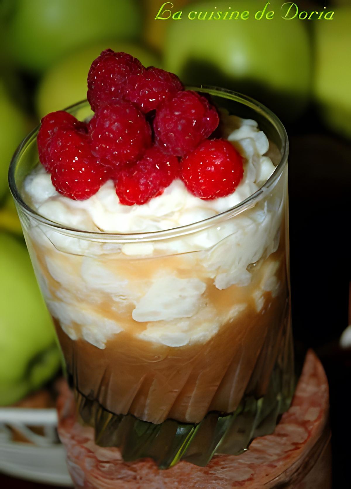 recette Riz crémeux à la rhubarbe et aux framboises