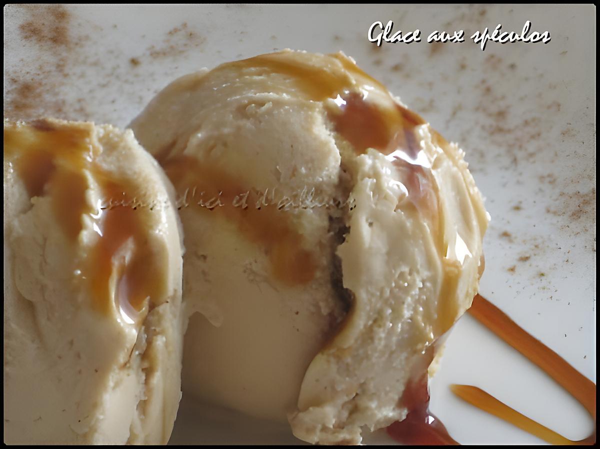 recette Glace aux spéculos