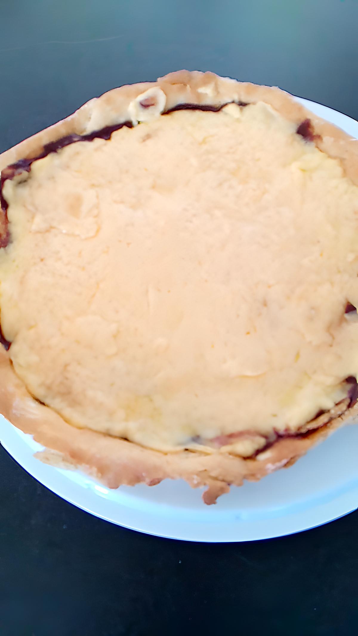 recette tarte choco vanille façon créme brulée