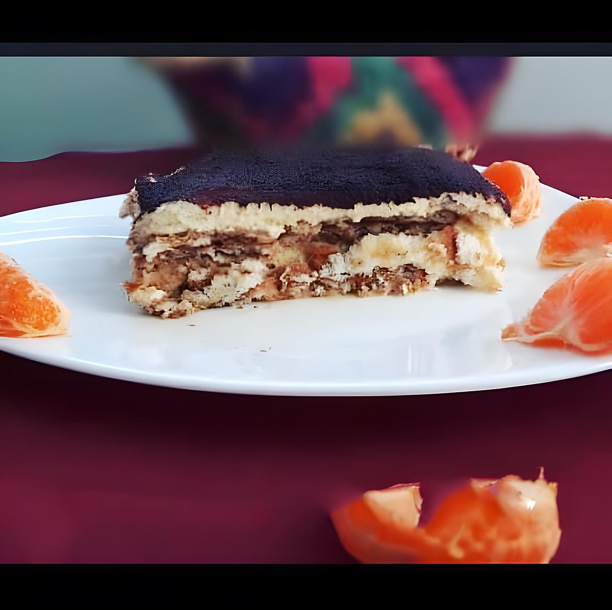 recette Tiramisu orange / chicorée