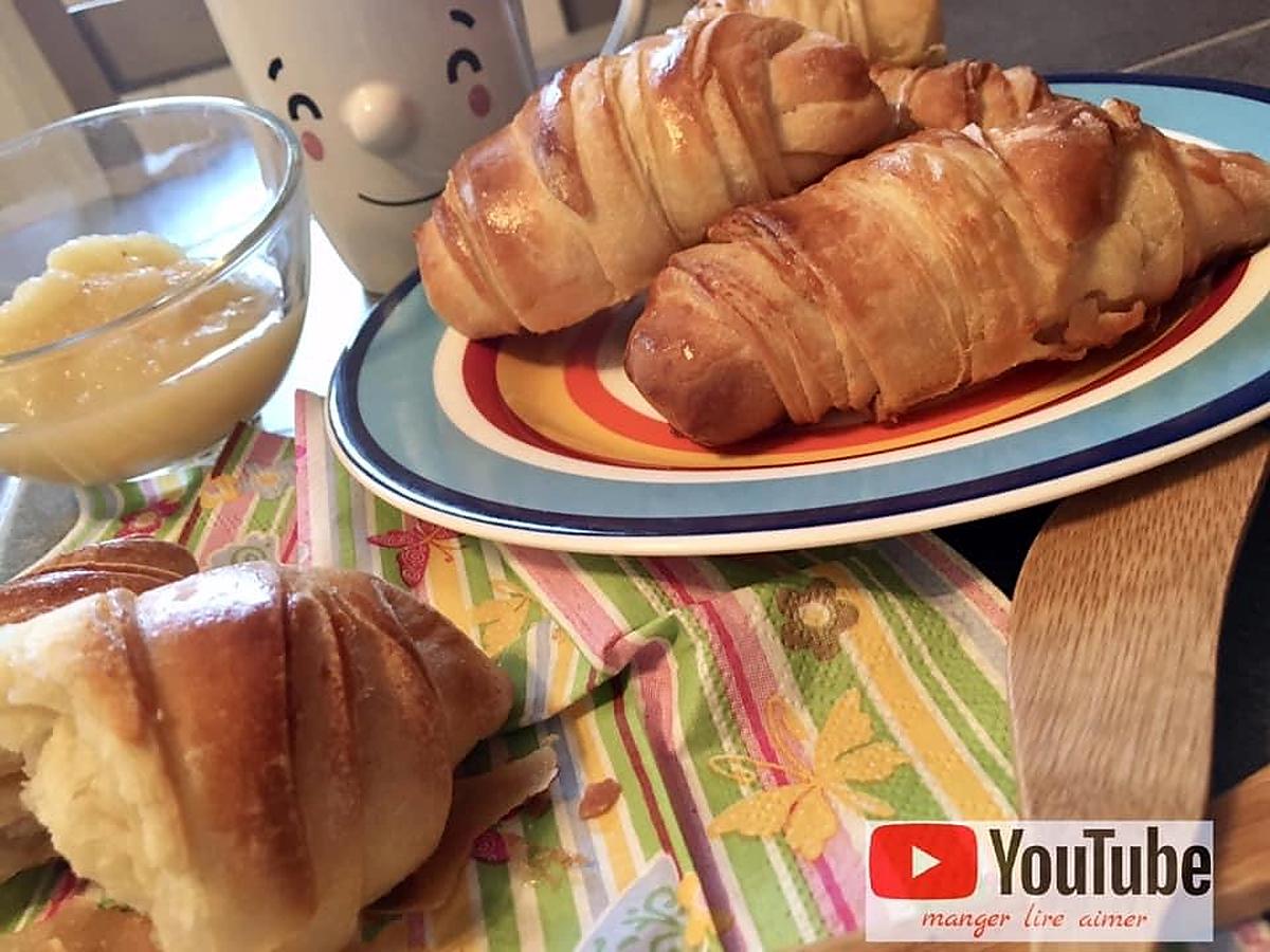 recette Croissants au Lait Ribot ou kefir