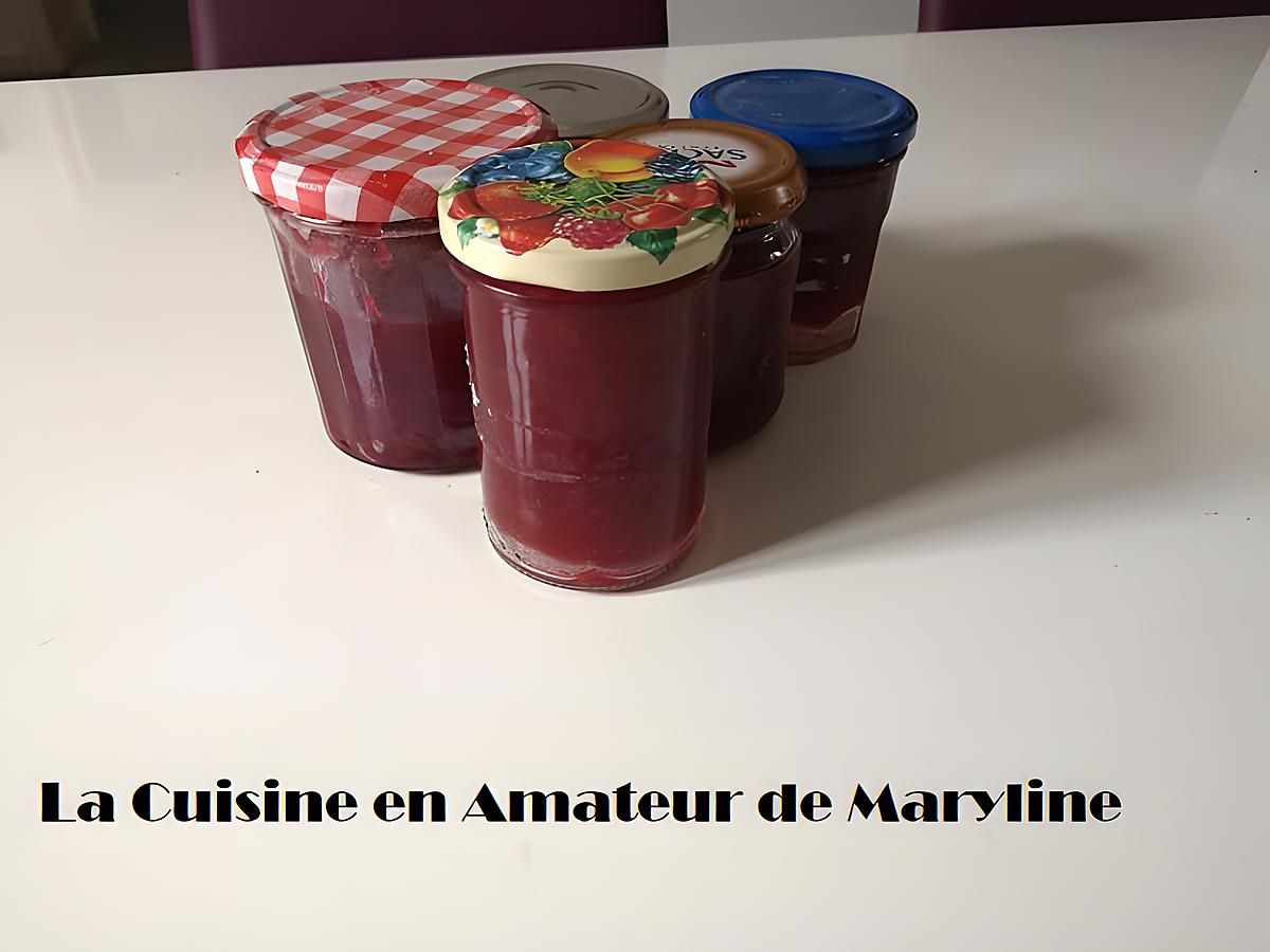 recette Confiture de cerises et vanille