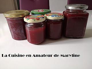 recette Confiture de cerises et vanille