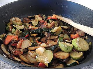 recette Poêlée de légumes .