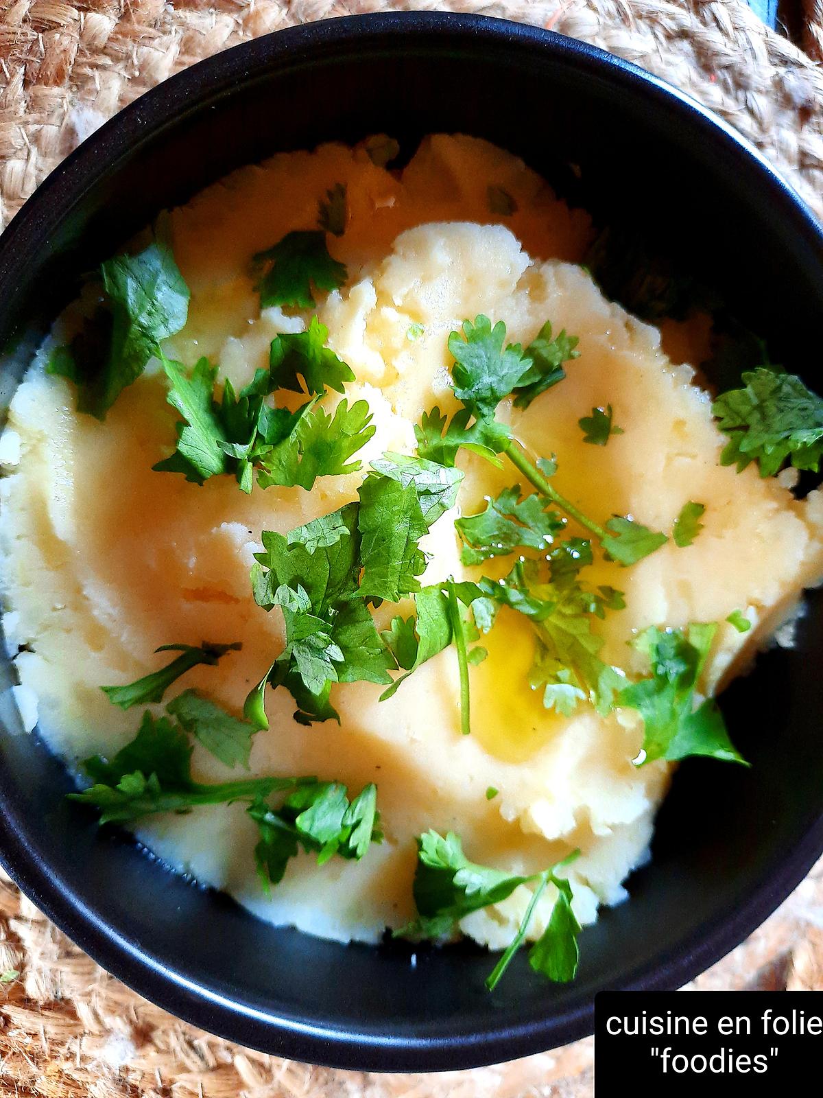 recette skordalia  "purée froide à l'ail et au citron" ( recette grecque express sans gluten et sans lactose!..)