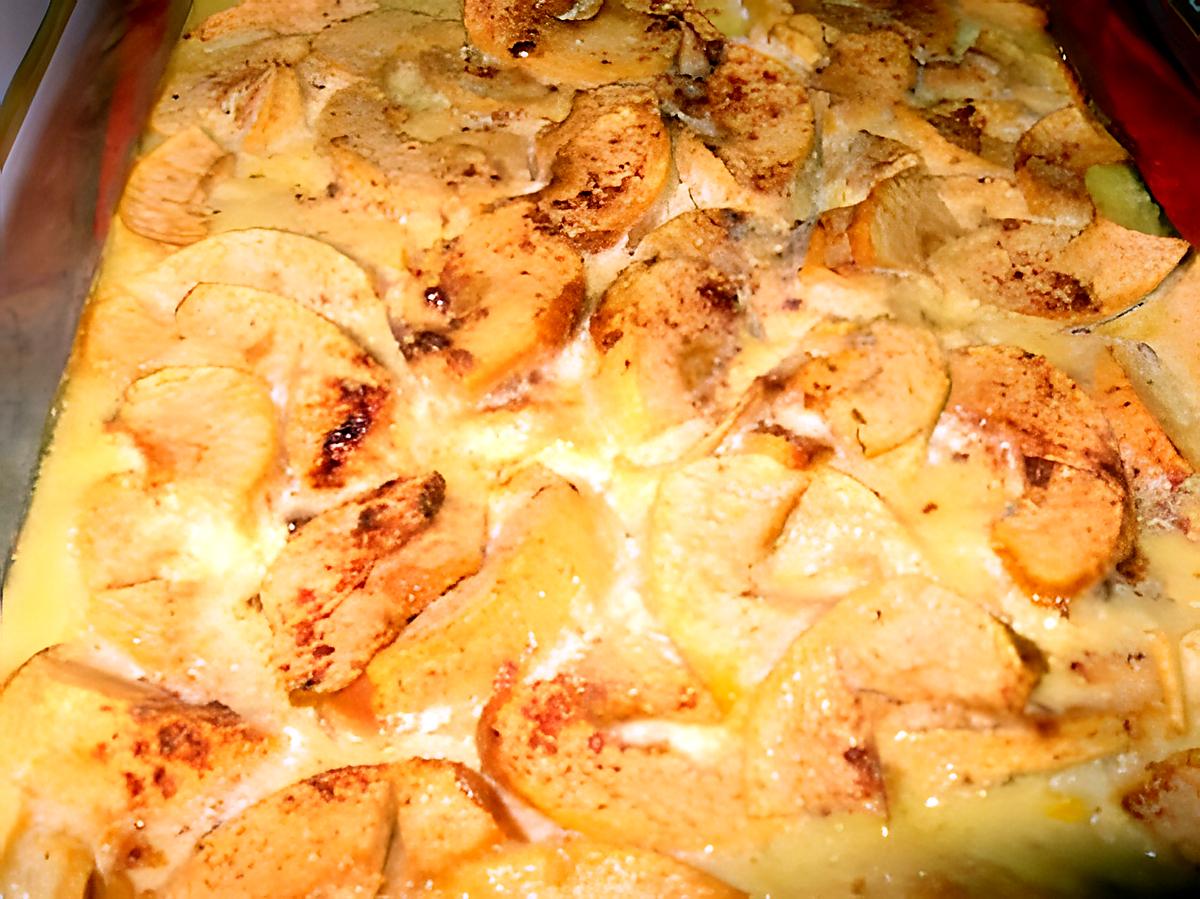 recette clafoutis aux pommes