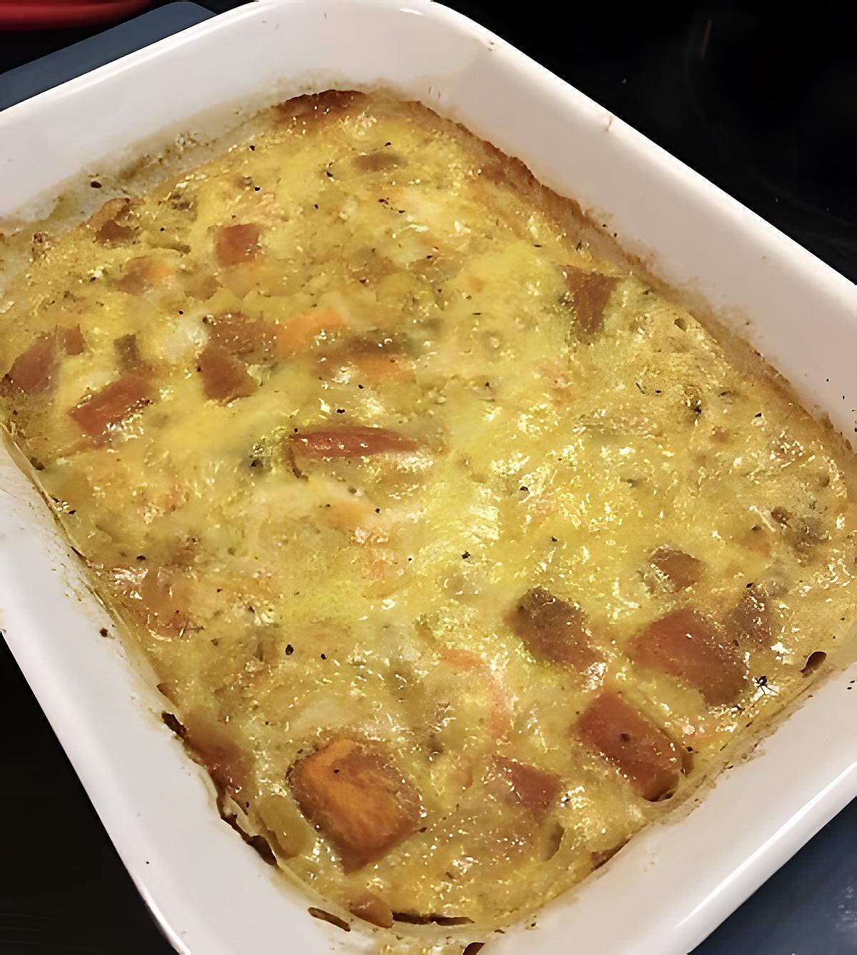 recette Gratin de citrouille