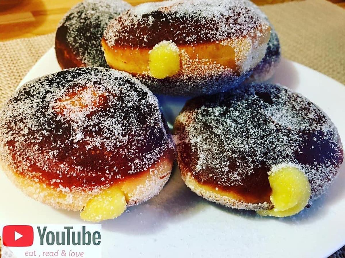 recette Beignets de Berlin au lemon curd