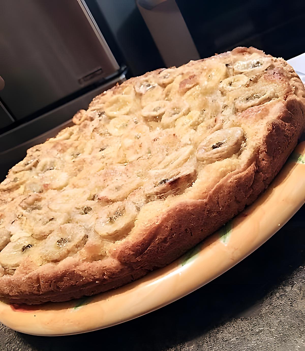 recette Tarte à la banane