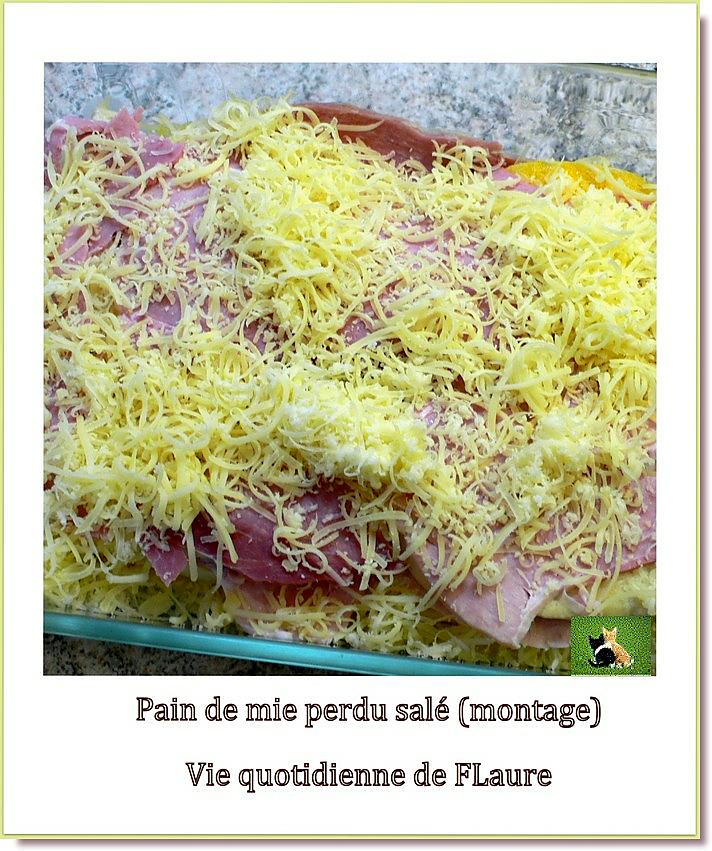 recette Pain de mie perdu salé