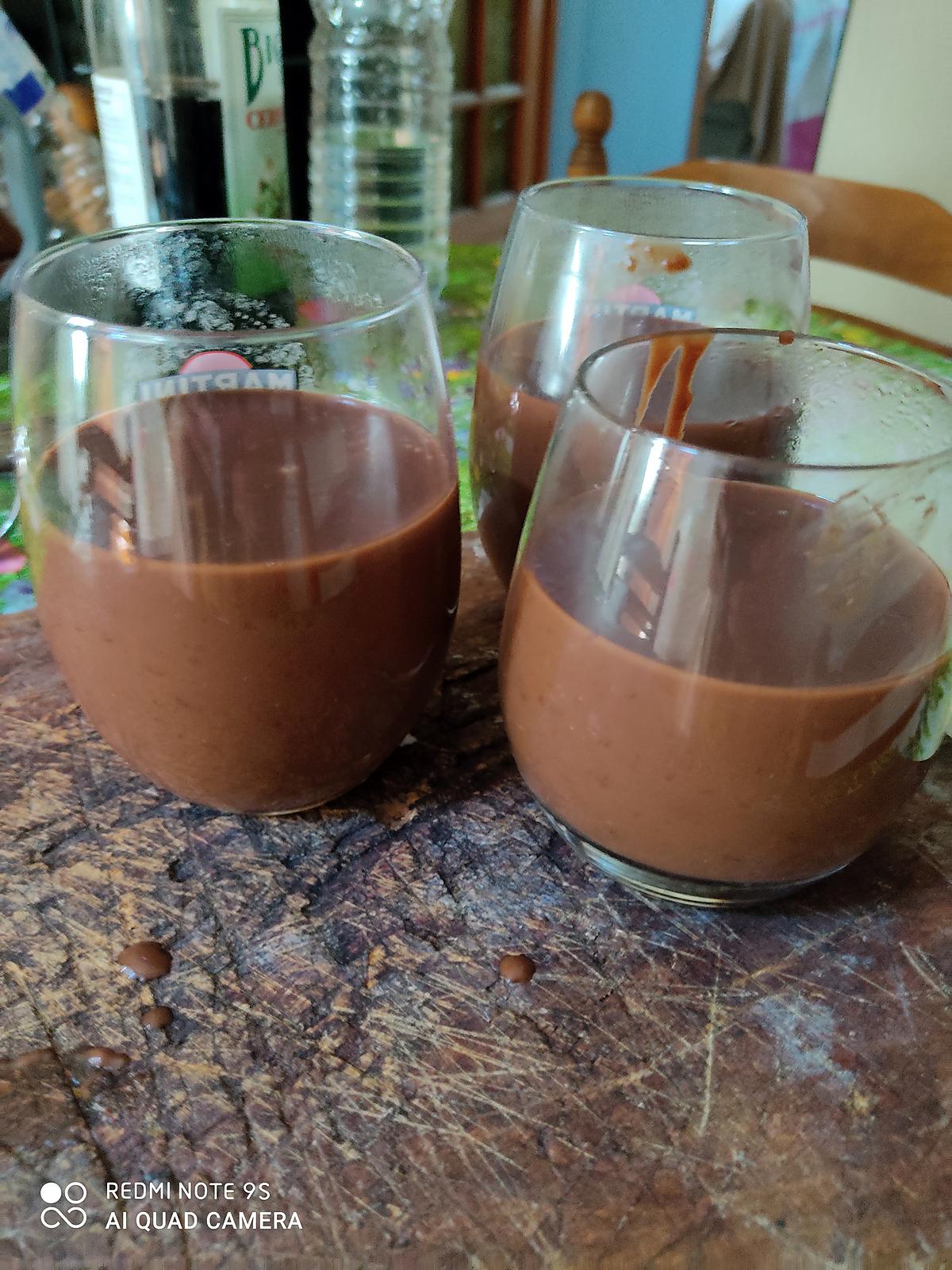 recette Crème au chocolat vegan