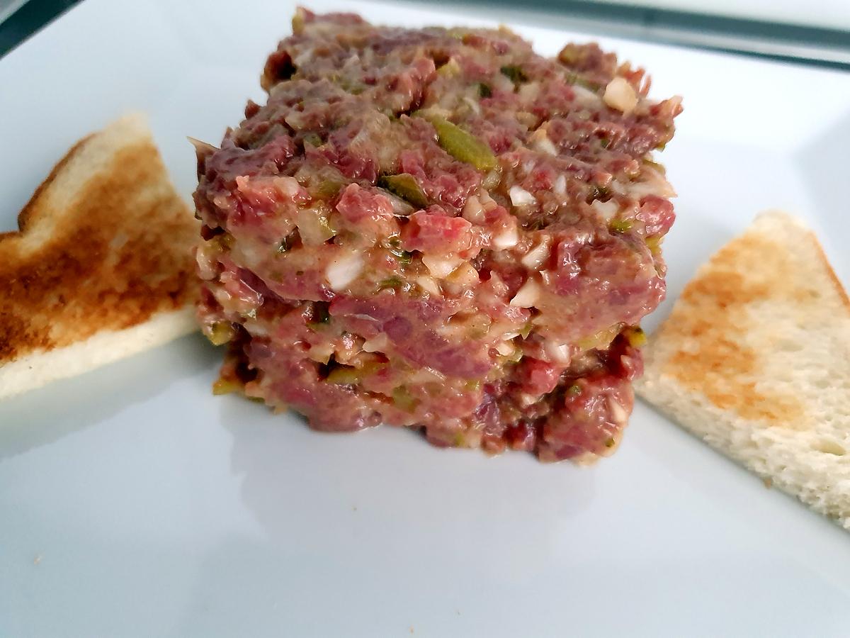 recette Tartare de bœuf classique