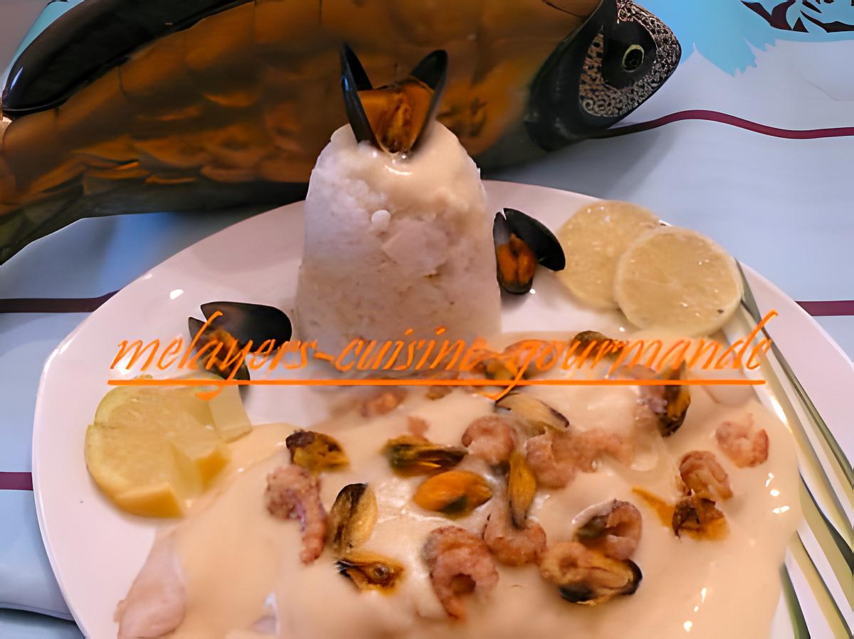 recette pangas sauce au beurre aux moules et crevettes