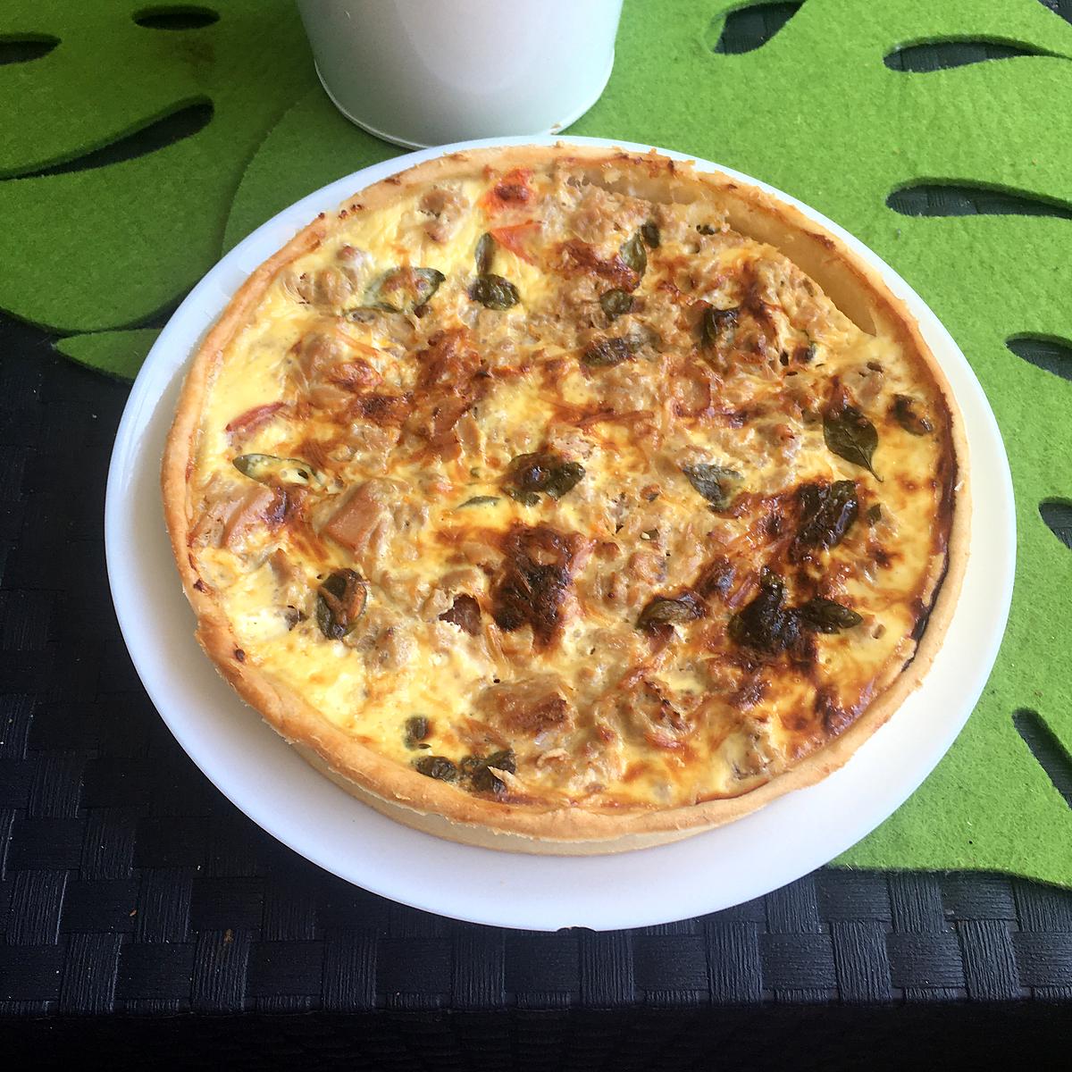 recette Tarte au thon