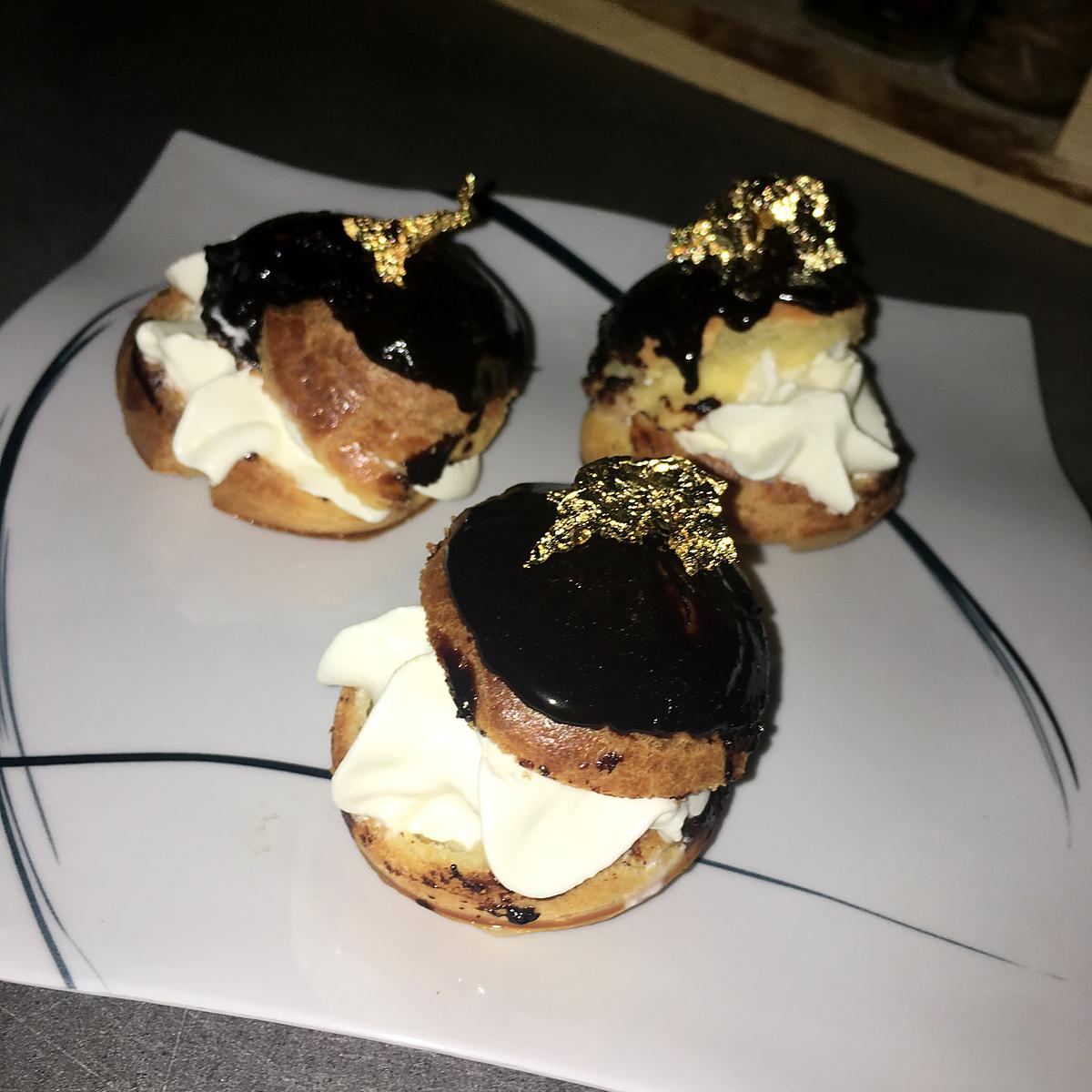 recette Choux crème chantilly