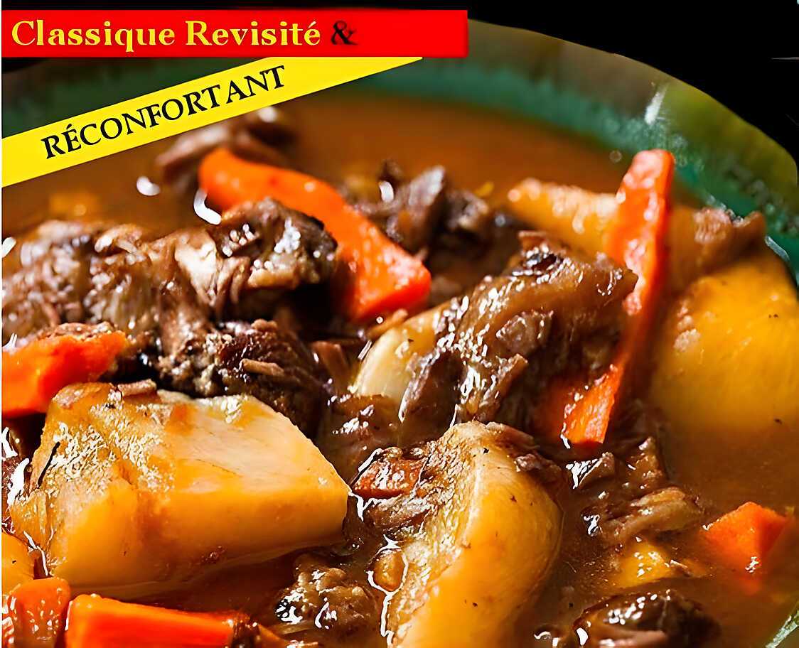 Sauté de veau aux 2 pommes caraméliser