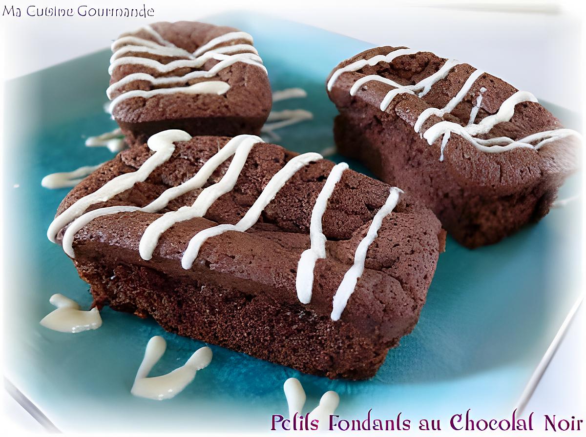 recette Petits Fondants au Chocolat Noir