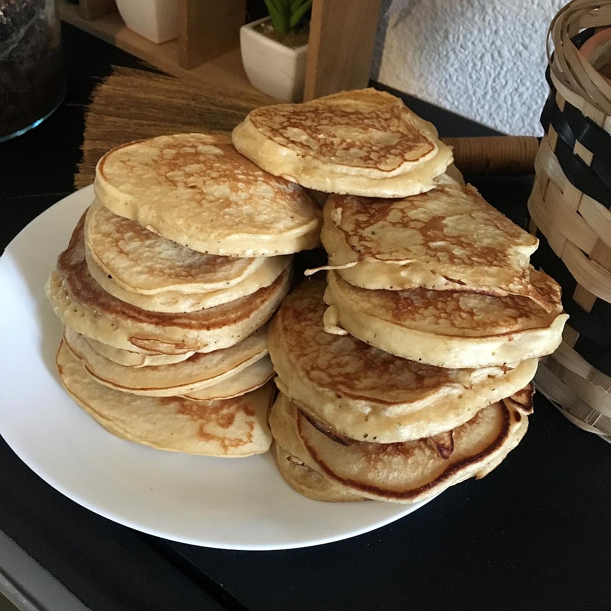 recette Pancakes a la banane et au beurre de cacahuètes