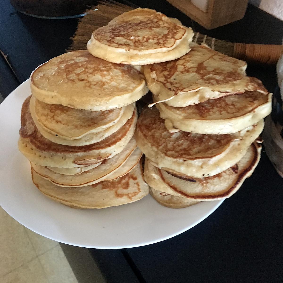 recette Pancakes a la banane et au beurre de cacahuètes