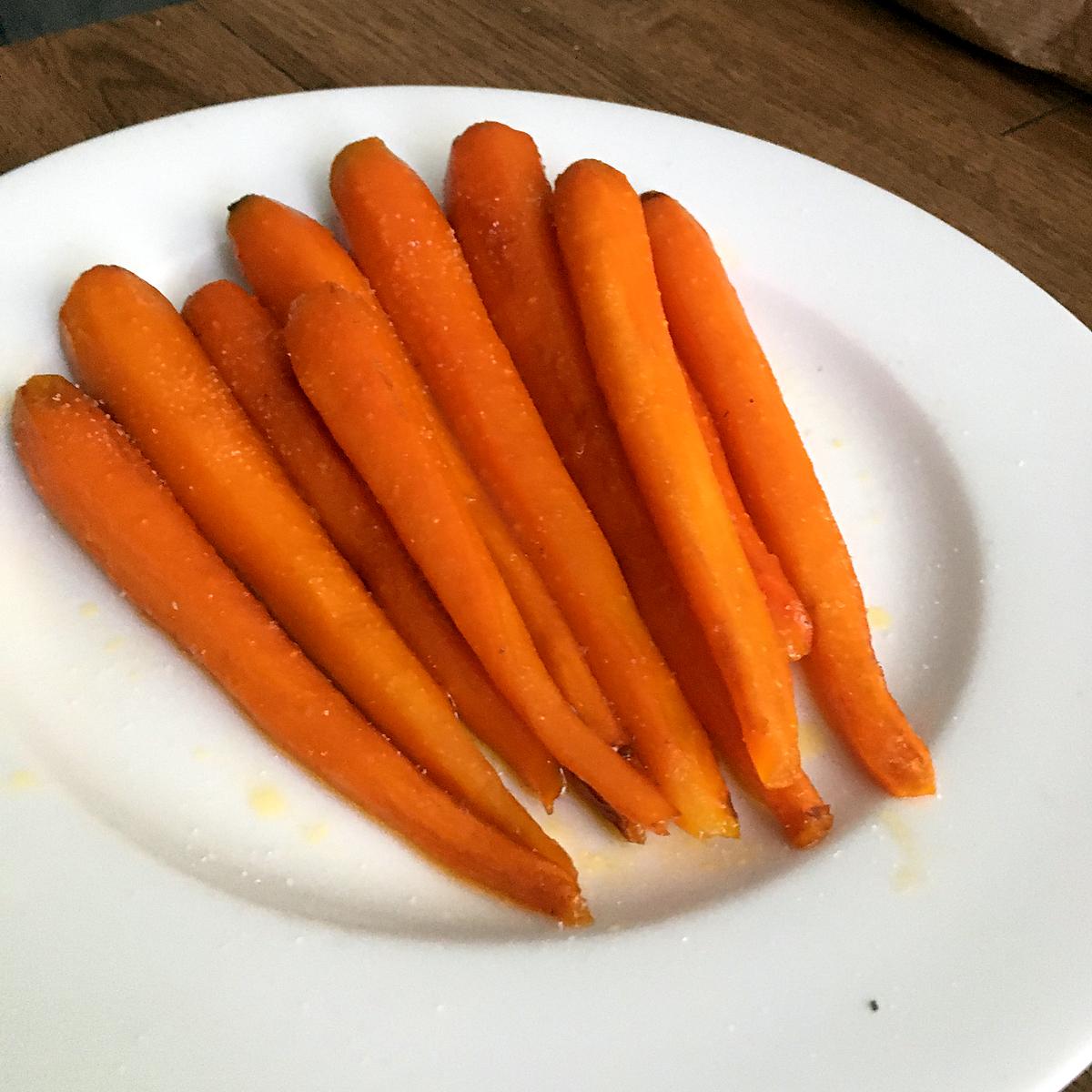 recette Carottes glacées