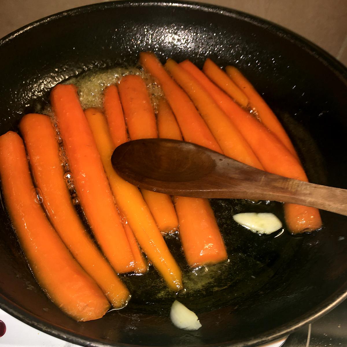 recette Carottes glacées