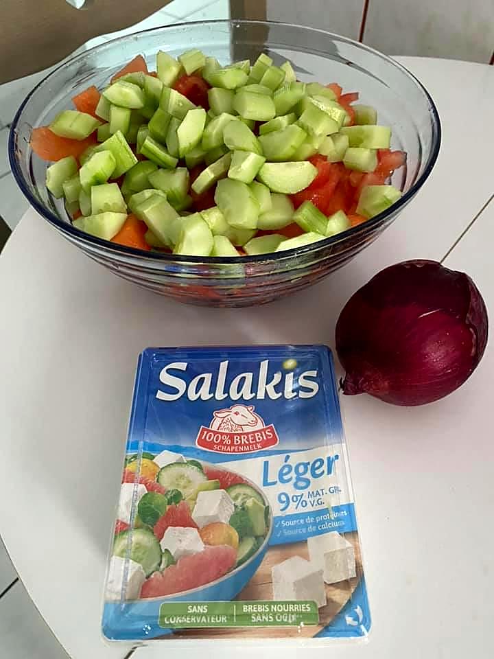 recette SALADE DE PASTÈQUE ET DE FETA