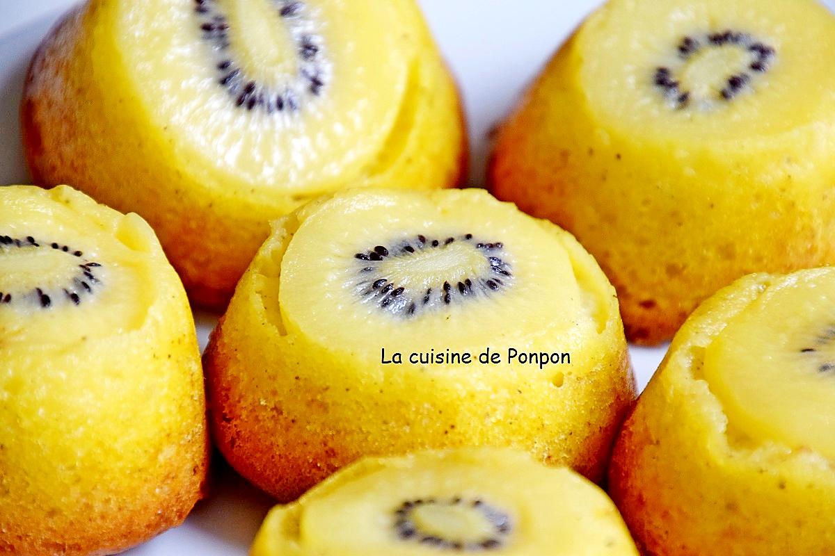 recette Muffin aux kiwis et poires