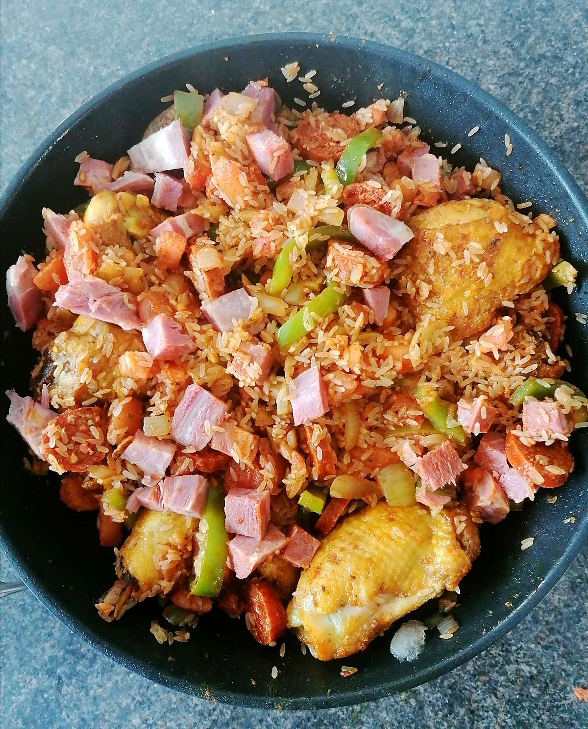 recette Jambalaya Poulet Chorizo