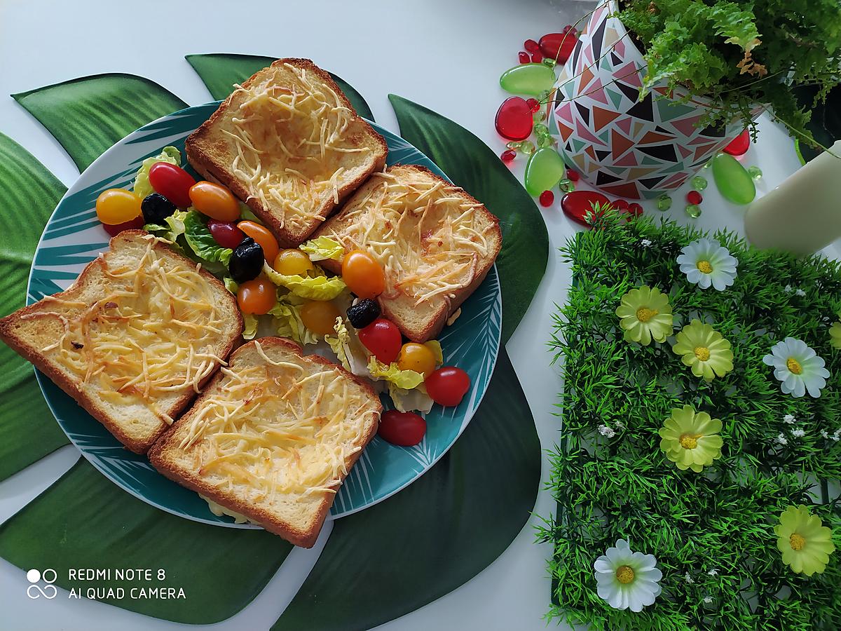 recette CROQUE MONSIEUR