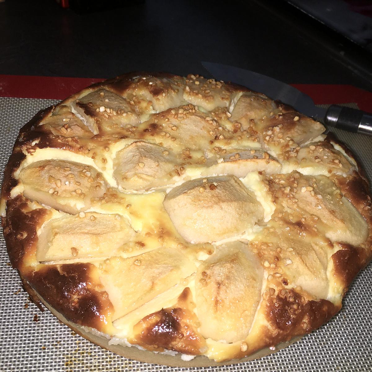 recette Tarte normande aux pommes