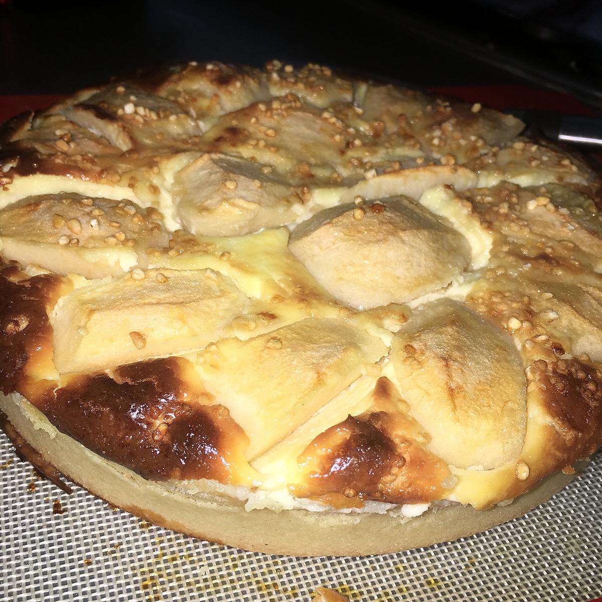 recette Tarte normande aux pommes