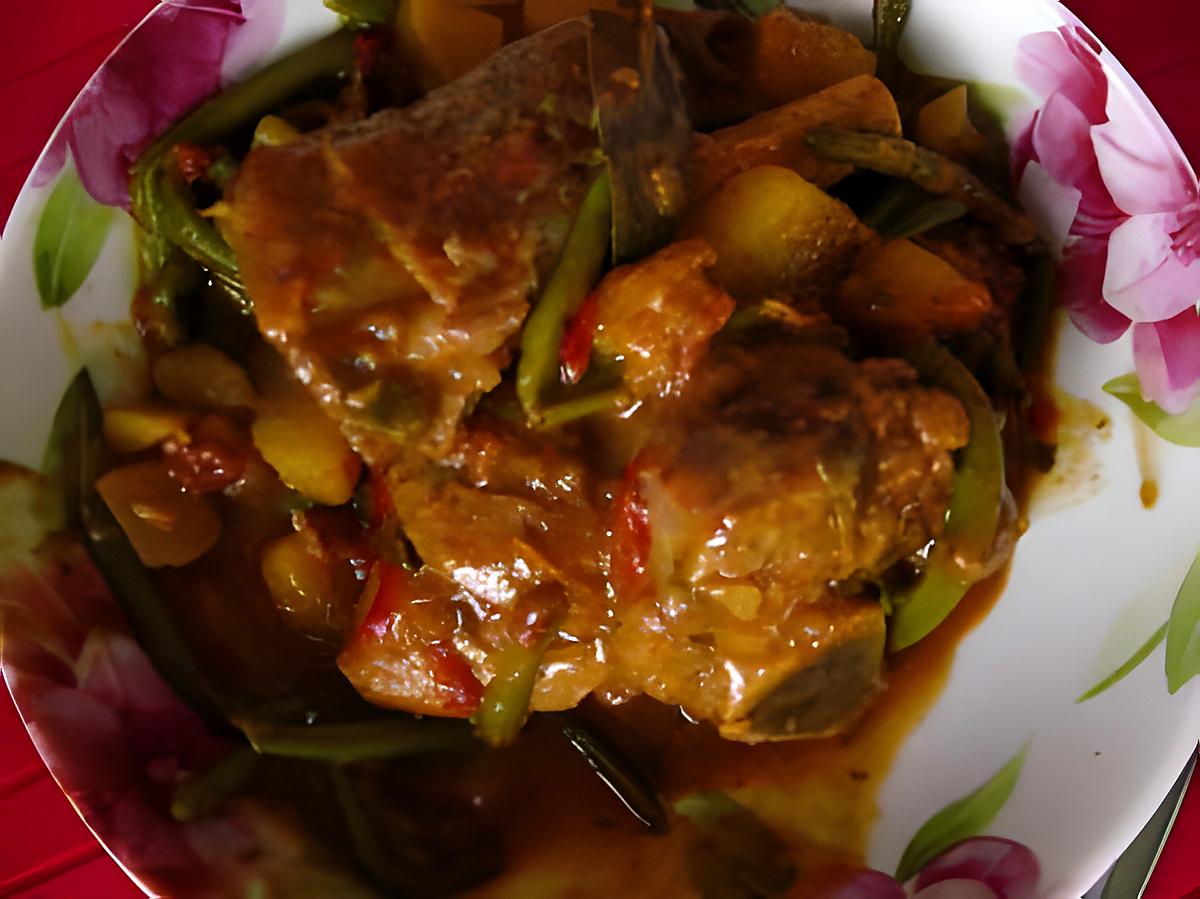 recette tendres souris d'agneau et ses légumes au thym et à la menthe (prépa  15 mns)