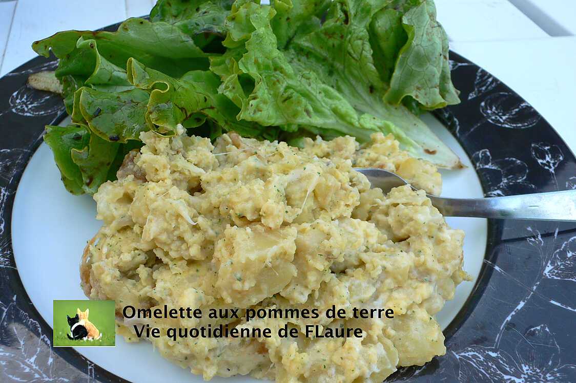 Recette d'Omelette aux pommes de terre par FLaure