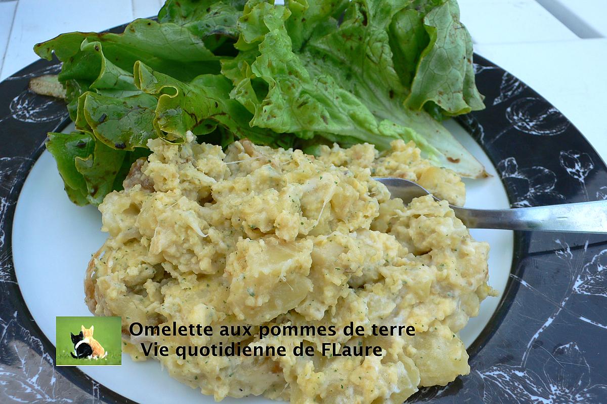 recette Omelette aux pommes de terre